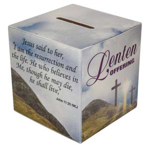 Lenten Offering  Box English or Bilingual Pkg of 50