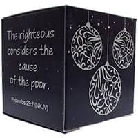 Christmas is for Giving Donation Box (Pkg of 50)