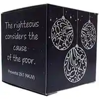 Christmas is for Giving Donation Box (Pkg of 50)