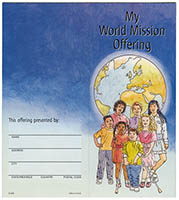 $10 My Mission Offering Quarter Coin Folders (Pkg of 25)