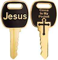 Jesus Key With Cross in My Pocket 