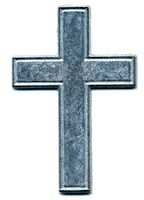 Metal Pocket Crosses Silver (Pkg of 50)