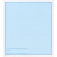 $40 Blank Blue Dollar Bill Folders (Pkg of 50)