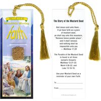 Parable of the Mustard Seed Bookmark With Tassel