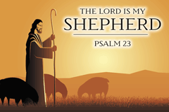 The Lord Is My Shepherd Banner