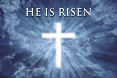 He is Risen Banner  4 x 6 Foot