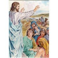 Christ's Beatitudes Card Sermon on the Mount