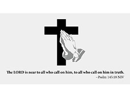 Church Prayer Request Cards Praying Hands (Pkg of 100)