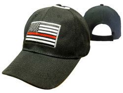 Thin Red Line Hats - Thin Red Line Black Firefighter Hats