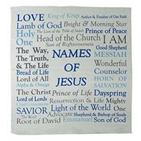 Names of Jesus Prayer Cloth, Prayer Handkerchief