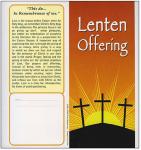 $40 - Dollar Lenten Folder - This Do in Rememberance of Me Pk of 50
