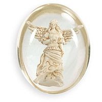 Guardian Special Angel Clear Pocket Stone