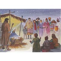 Celebrate Jesus Birth Christmas Cards - 25
