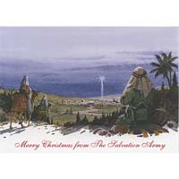 Merry Christmas From The Salvation Army Christmas Cards
