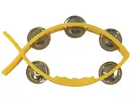 Little Fish Tambourine - Yellow