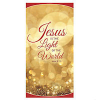 Jesus is Light of the World Door Banner