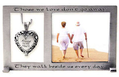 Always in My Heart Memorial Picture Frame & Locket