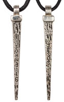 Antique Silver John 316 Religious Jesus Nail Necklace 