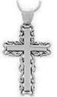 Sterling Silver Cross Necklace Jewelry