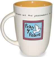 Pray 4 Peace Ceramic Mug
