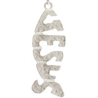 Jesus Fish Silver Pendant Necklace