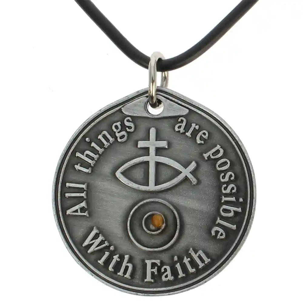 All Things are Possible Mustard Seed Necklace
