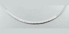 Sterling silver Herringbone chain 2MM 18 Inch