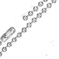 22.5 inch Stainless Steel Beaded Chain