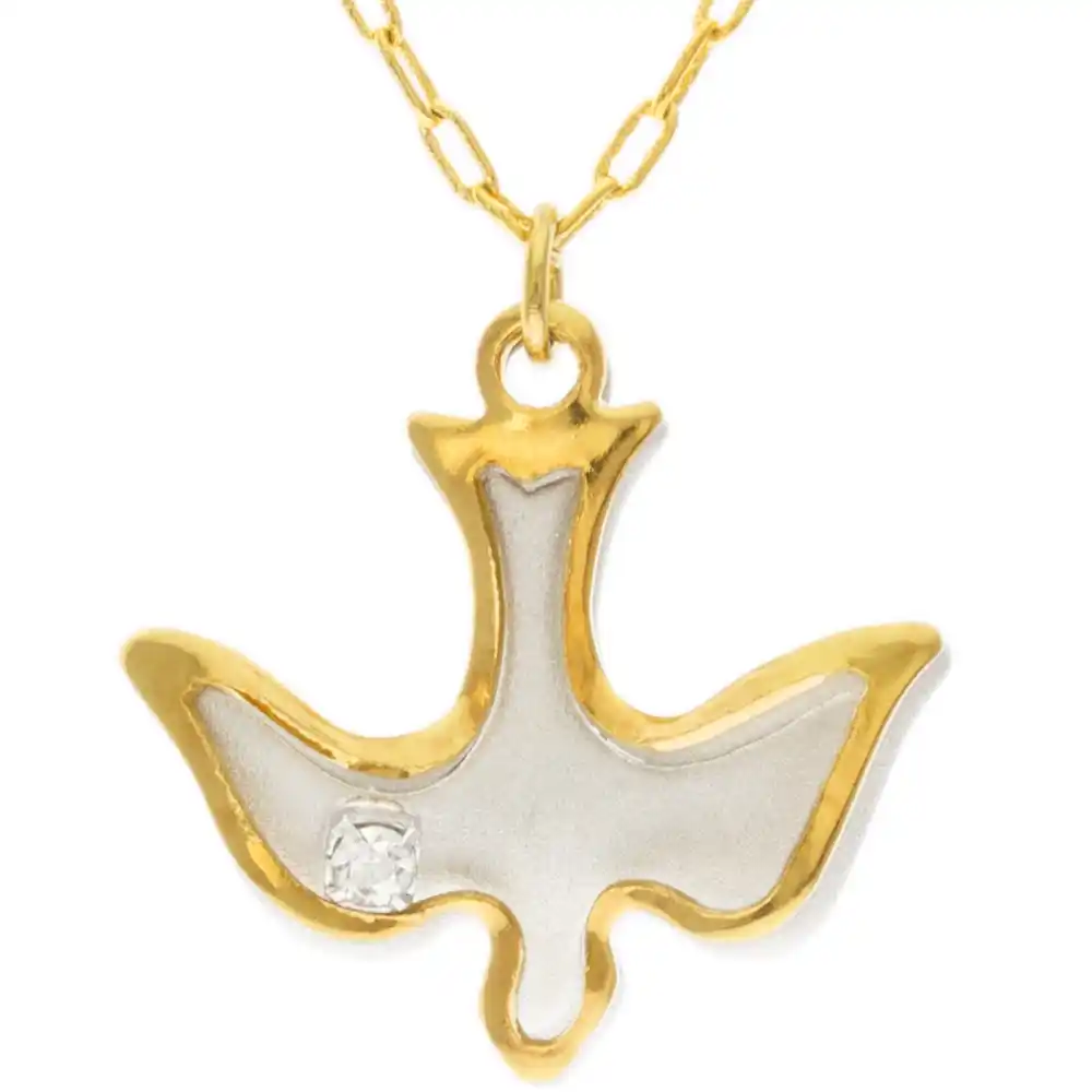 Holy Spirit Dove Necklace