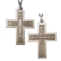 Christ Is Counting On You Cross Necklace