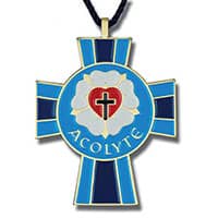 Luther Acolyte Cross Pendant Lutheran