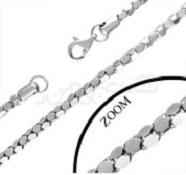 3.5mm Stainless Steel Snake Link Chain Necklace