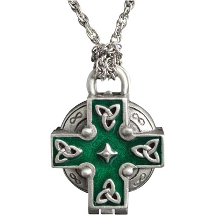 Celtic Cross Stainless Pendant Urn - In The Light Urns