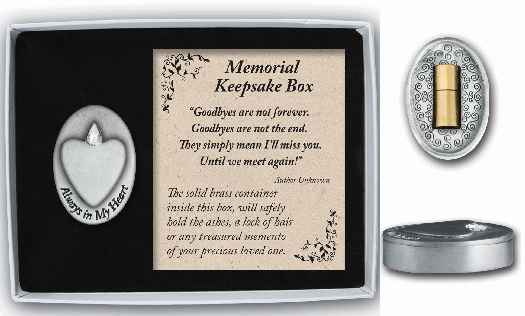 Memorial Keepsake Box for Ashes