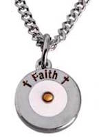 Faith Mustard Seed Necklace Silver, Faith Necklace