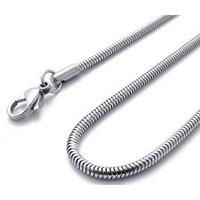 Stainless Steel Snake Chain 21 Inch 2.5 mm