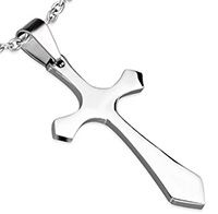 316L Stainless Steel Cross Pendant Necklace