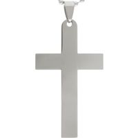 Stainless Steel Cross Necklace