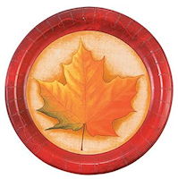 Fall Paper Plates - Thanksgiving Plates (Pkg of 8)