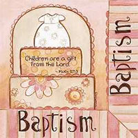 Baptism Luncheon Napkins Psalm 127