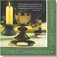 First Communion Luncheon Napkins (Pkg of 20)