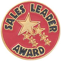 Sales Leader Award Lapel Pins