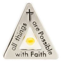 All Things Are Possible Faith Mustard Seed Pin