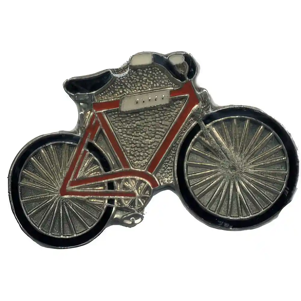 Red Bike Lapel Pin