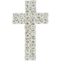 Rhinestone Cross Pin - Cross Brooch