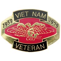 Vietnam Veteran Pin 