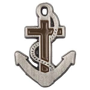 Anchor of Hope Cross Pin