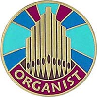 Organist Pin