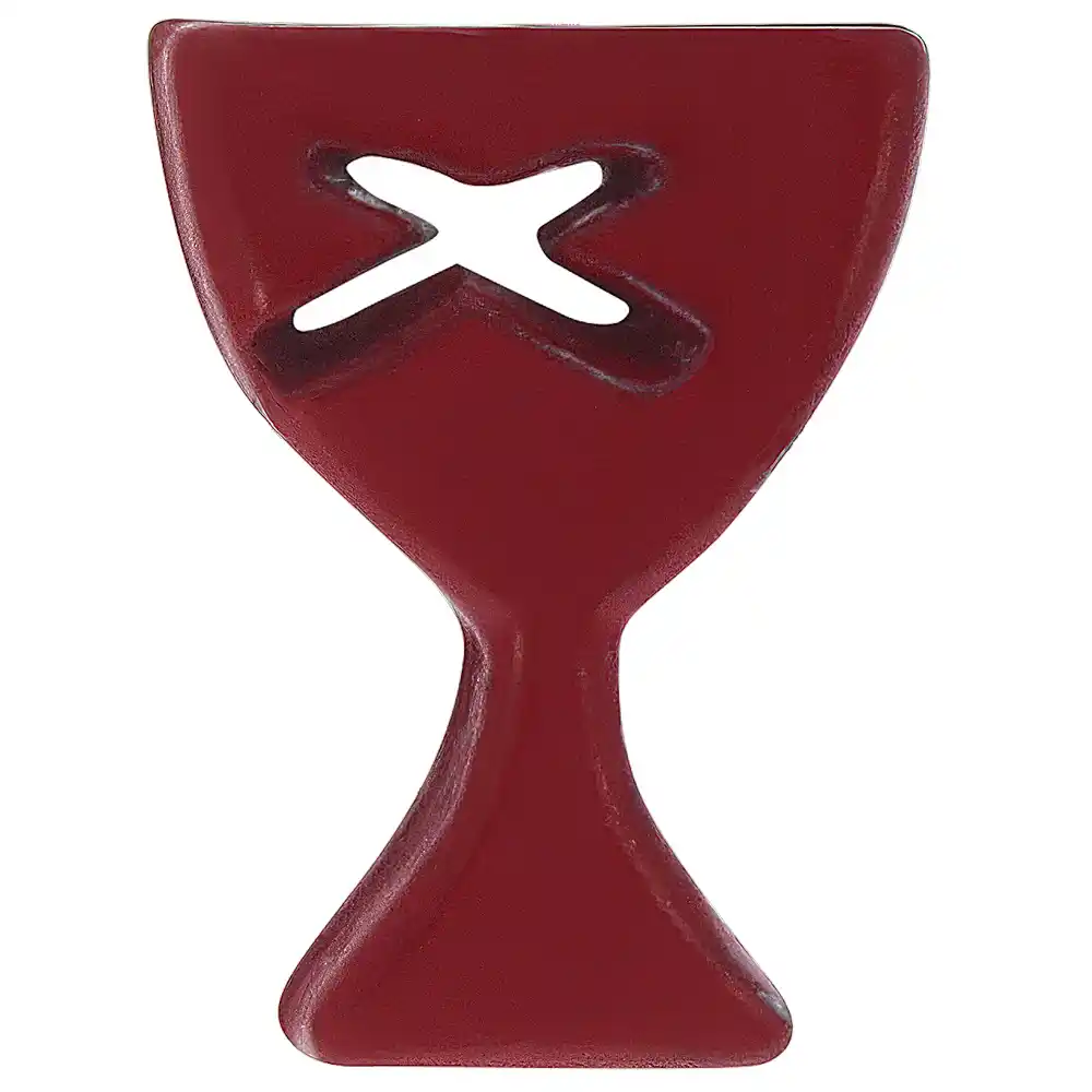 Disciples Of Christ Chalice Pin with St. Andrew Cross