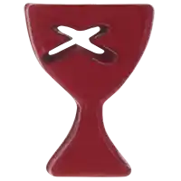 Disciples Of Christ Chalice Pin with St. Andrew Cross